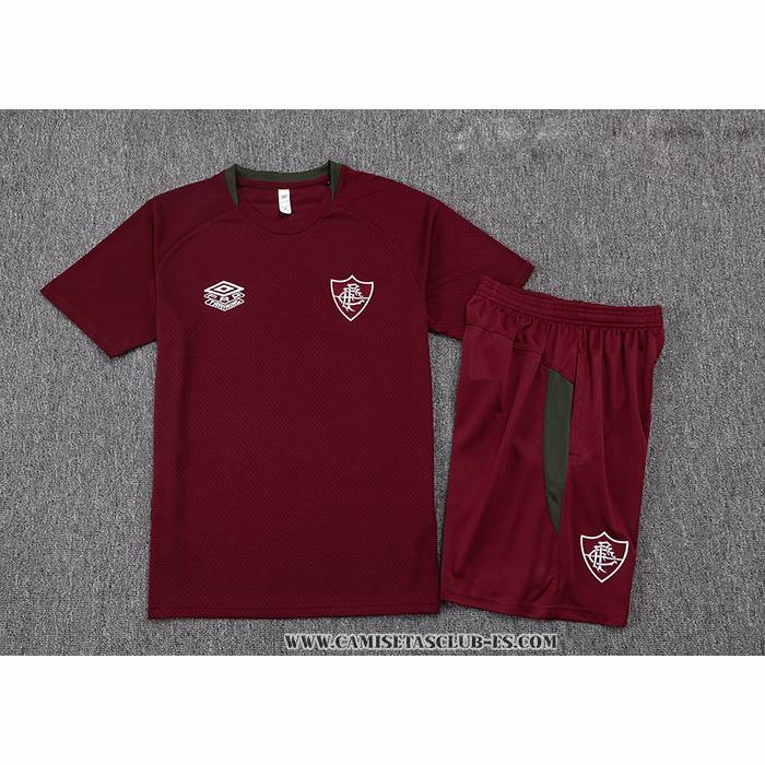 Chandal del Fluminense 25-26 Manga Corta Rojo - Pantalon Corto